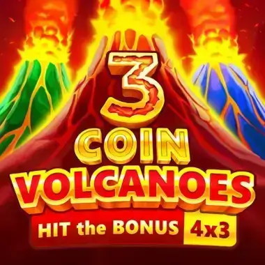 Play 3 Coin Volcanoes Golden Genie casino